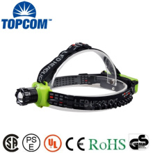 3W Output powerful Headlamp 800lm 3 Models Green Color LED Headlamp Powerful